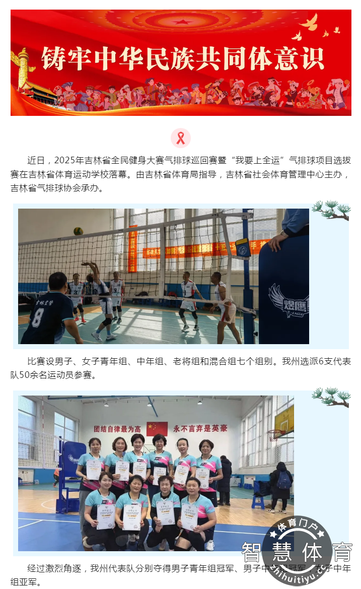 喜报！我州代表队在吉林省“我要上全运”气排球项目选拔赛上斩获2冠1亚(1)(1).png